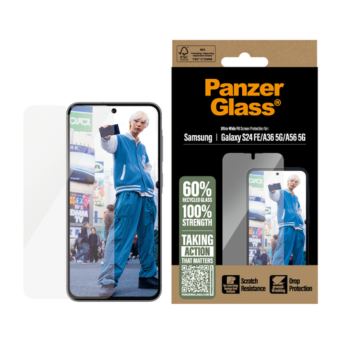 PG Scrn Samsung S24 FE/new A35/A55 UWF, afbeelding 2