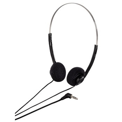 Hama EK-5000 Headphones Wired Head-band Black, Silver