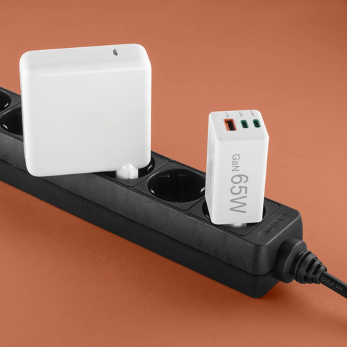 Hama Fast Charger 2x USB-C PD 1x USB-A QC Mini-Charger 65 W Oplader Wit, afbeelding 9