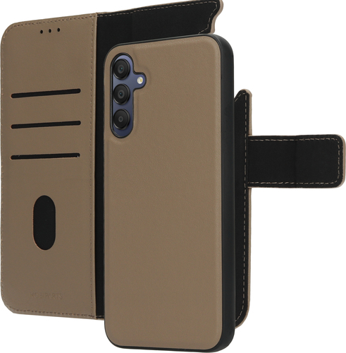 Mobiparts Leather 2 in 1 Wallet Case Samsung Galaxy A15 Taupe (Galaxy A15 5G) beige