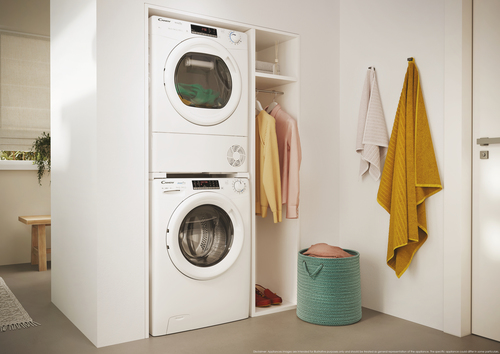 Candy Smart Pro Cro EC9TG-80 Wifi Connected 9Kg Condenser Tumble Dryer - White - B Rated, White - image 5