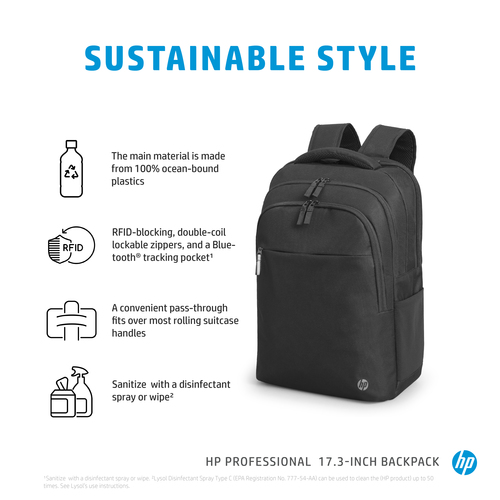 HP Professional 17.3 Laptop Backpack – image 6