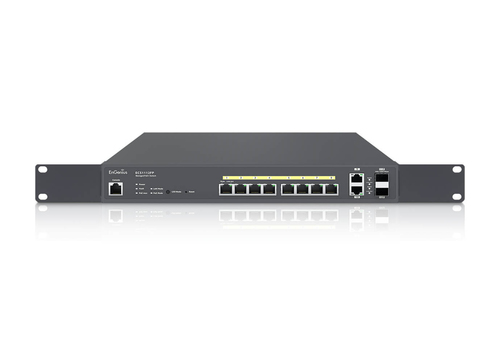 EnGenius ECS1112FP сетевой коммутатор Управляемый L2+ Gigabit Ethernet (10/100/1000) Питание по Ethernet (PoE) Черный