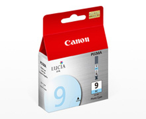 Canon PGI-9 Pigment Photo Cyan Ink Tank, Blister