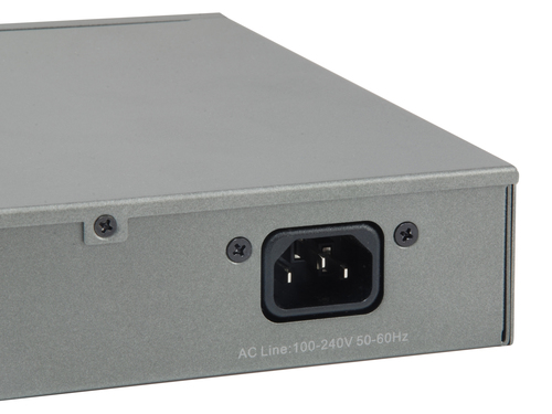 LevelOne TURING 28-Port Web Smart Gigabit PoE Switch, 24 PoE Outputs, 4 x SFP – image 2