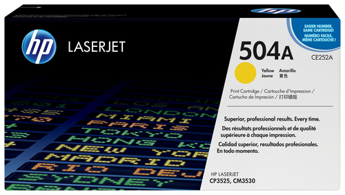 HP 504A Yellow Original LaserJet Toner Cartridge – image 8