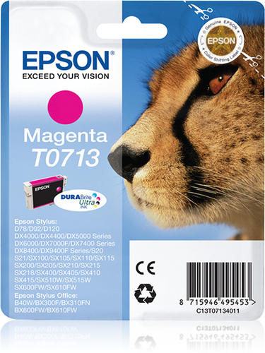 Epson DURABrite Ink Cartridge Magenta T0713