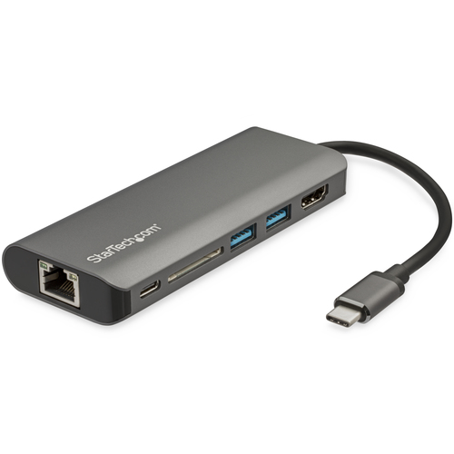 StarTech.com USB C Multiport Adapter - USB-C Travel Dock to 4K HDMI, 3x USB 3.0 Hub, SD/SDHC, GbE – image 6