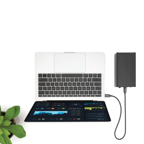 StarTech.com 50cm (1.6ft) Thunderbolt 3 Cable, 40Gbps, 100W PD, 4K/5K Video, Thunderbolt-Certified, Compatible w/ TB4/USB 3.2/DisplayPort Thunderbolt kabel 50cm Sort – billede 5