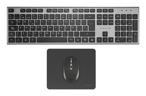 Tacens 6ZENITHES keyboard Mouse included Home/Office RF Wireless QWERTY Spanish Grey – image 2