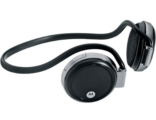 Motorola S305 Headset Wireless Neck-band Bluetooth Black, Silver