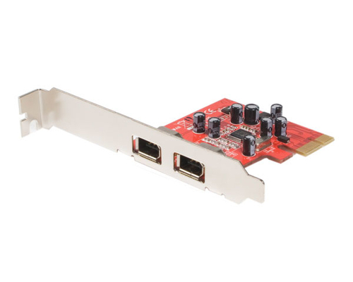 StarTech.com 2 Port PCI Express 1394a FireWire Adapter Card