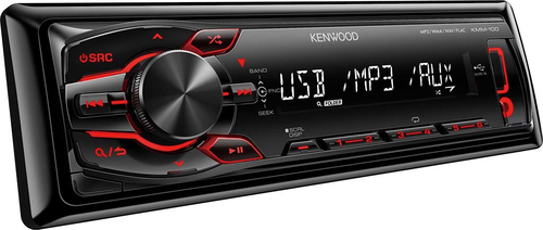 Kenwood KMM-100RY car media receiver Black