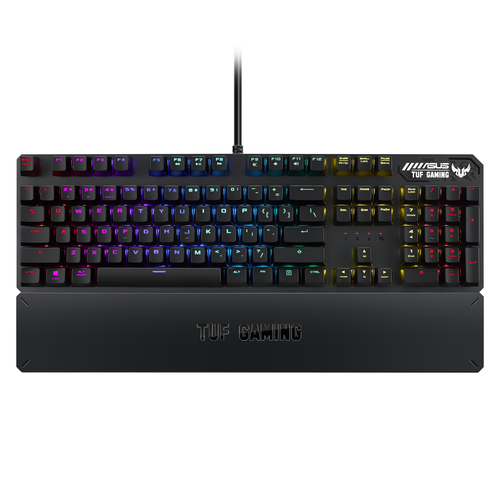 ASUS TUF Gaming K3 клавиатура Игровой USB QWERTY Серый