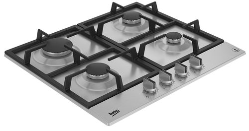 Beko HIAG64325SX 60cm Front Control Gas Hob – image 4