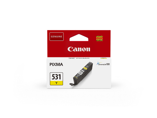 Canon Cli-531Y Inkjet Cartridge Yellow 6121C001 - image 2