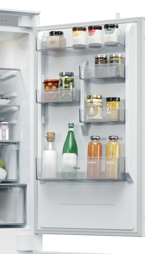 Hoover HONBQT3518EK Integrated Smart 70/30 Fridge Freezer - Sliding Hinge, White - image 5