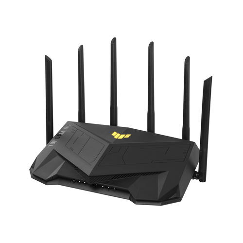 ASUS TUF Gaming AX5400 беспроводной маршрутизатор Гигабитный Ethernet Двухдиапазонный (2,4Ггц/5Ггц) Черный