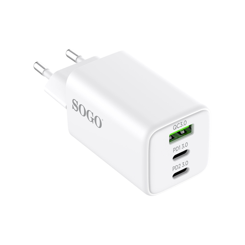 Sogo ADT-SS-18720 mobile device charger Universal White AC Fast charging Indoor