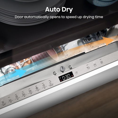 Hisense HV673B60UK dishwasher Fully built-in 16 place settings – image 7