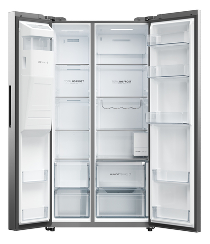 Haier SBS 90 Series 5 HSW59F18DIMM side-by-side refrigerator Freestanding – image 2