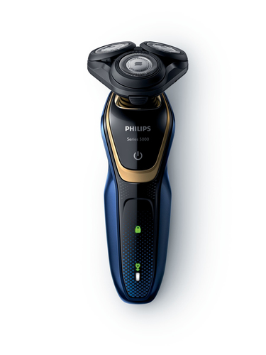 Philips SHAVER Series 5000 S5099/03 men's shaver Rotation shaver Black, Blue