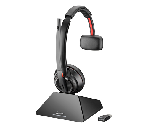 HP Poly Savi 8210 UC DECT 1920-1930 MHz USB-A Headset – image 2