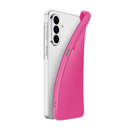 Cellularline CHROMA RUBBER CASE GALAXY A27 PINK – image 1