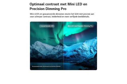 LG Mini-led 55" QNED93 (2026) – Foto 8 van 11