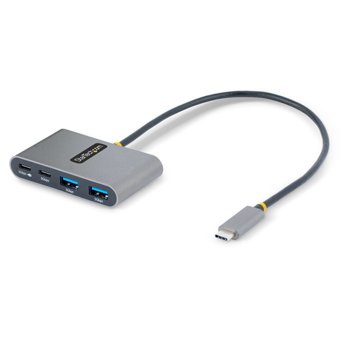 StarTech.com 5G2A2CPDB-USB-C-HUB хаб-разветвитель USB 3.2 Gen 1 (3.1 Gen 1) Type-C 5000 Мбит/с Серый
