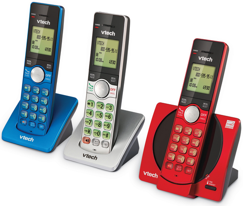 VTech CS6919-3 telephone DECT telephone Caller ID Silver, Red, Blue – image 2