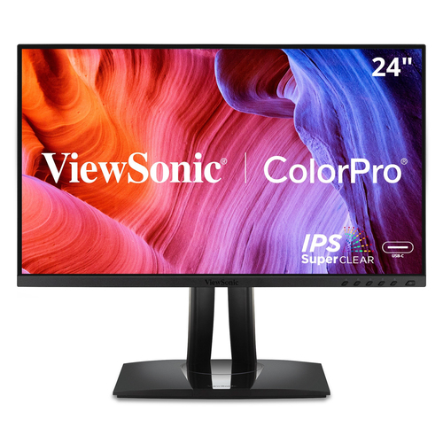 24IN COLORPRO 1080P IPS MONITOR WITH USB-C, DISPLAYPORT, HDMI, USB-A, ERGONOMIC,
