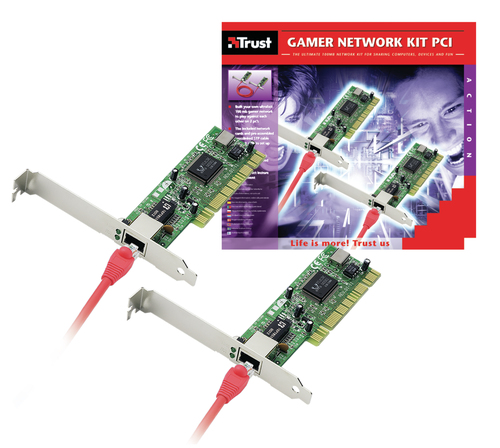 Trust Gamer Network Kit PCI Sisemine Ethernet 100 Mbit/s