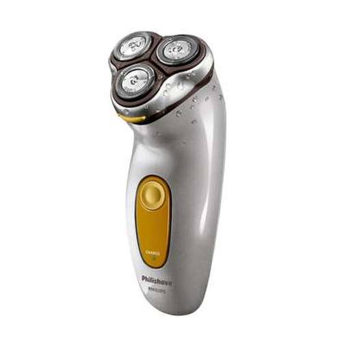 Philips HQ7616 men's shaver Rotation shaver Trimmer Orange, Stainless steel