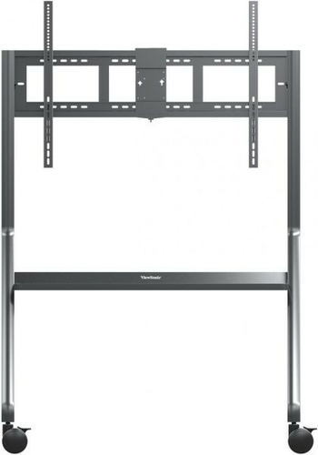 ViewSonic VB-STND-009 - Carrito - para pantalla LCD/panel plano interactivo - slim trolley - acero polyurethane PU wheels - tamaño de pantalla 65-105 - interfaz de montaje hasta 1000 x 600 mm - VB-STND-009