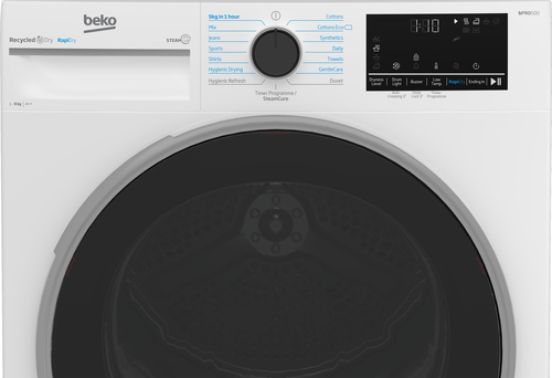 Beko B5T49231RW 9kg Heat Pump Tumble Dryer with RapiDryTM Technology – image 4