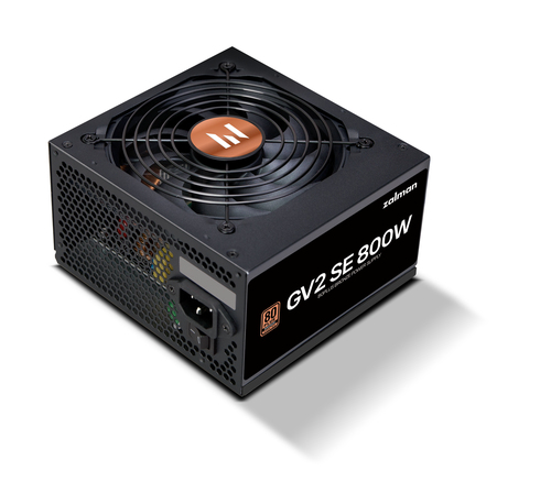 Zalman GV2SE блок питания 800 W 20+4 pin ATX ATX Черный