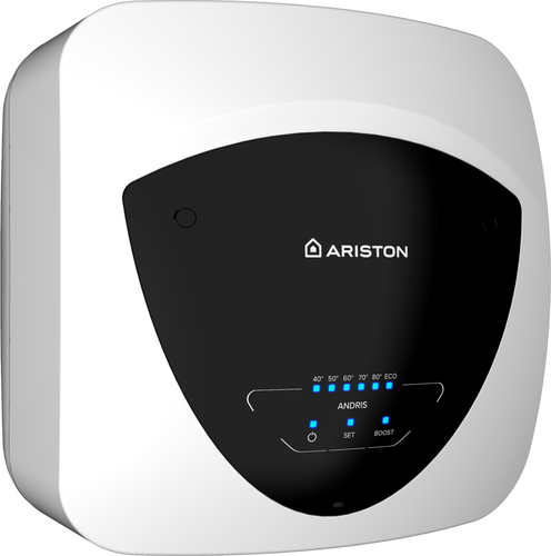 Ariston Andris Elite 30/5 EU Lodret Tank (vandbeholder) Solo-kedelsystem Sort, Hvid – billede 2
