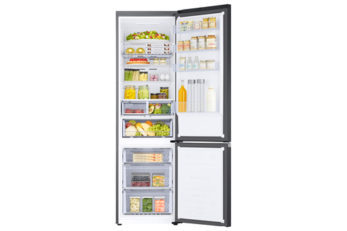Samsung RB38C605DB1 60cm Frost Free Fridge Freezer - Black Steel - image 2
