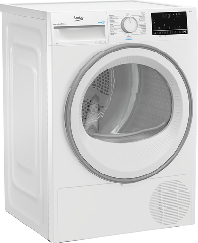 Beko B3T6823W2 SteamCure Selective Line Warmtepompdroger Wit, afbeelding 2