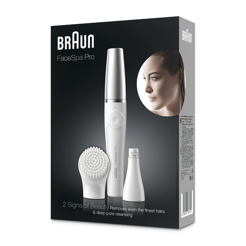 Braun FaceSpa Pro 910 10 tweezers White, Silver – image 3