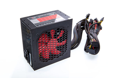 itek DESERT 750 unidad de fuente de alimentación 750 W 20+4 pin ATX ATX Negro, Rojo
