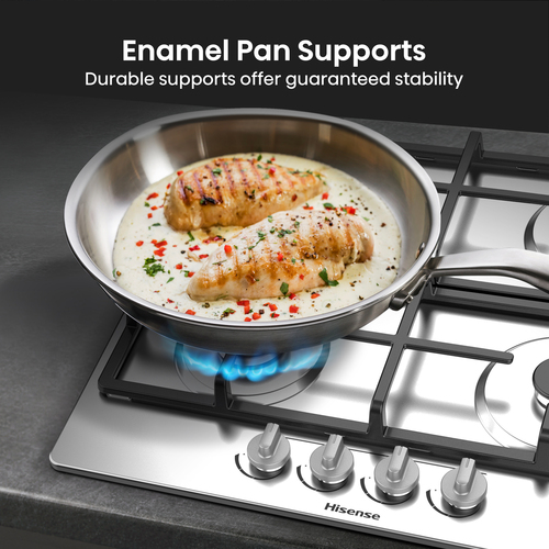 Hisense GM643XHC hob Stainless steel Built-in – image 3