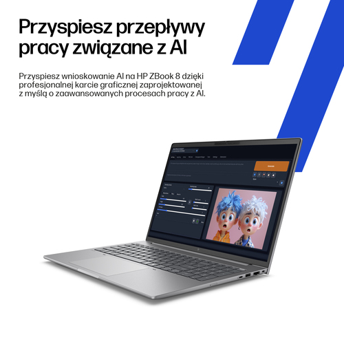 HP Inc. Stacja robocza Zbook 8 G1i W11P/14 U7-255H 1TB/16GB A3ZW8ET