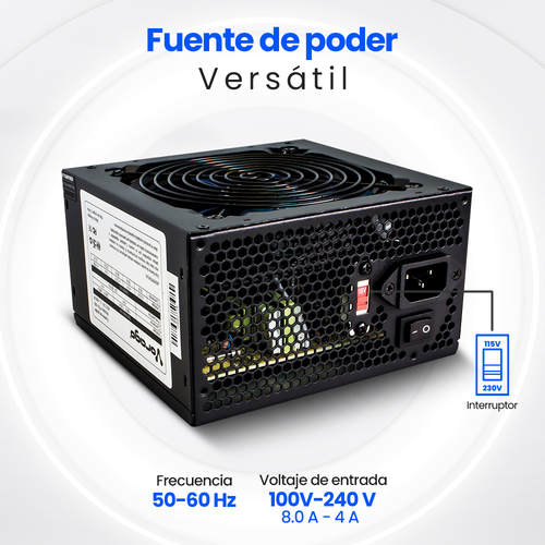 Fuente de Poder Gaming VORAGO PSU-200