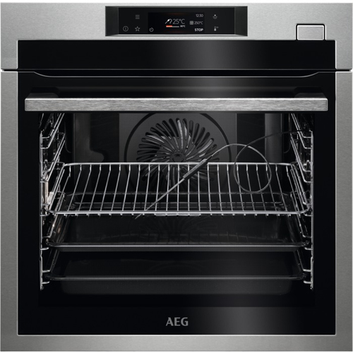 AEG BSE772380M 71 L 3300 W Black, Stainless steel