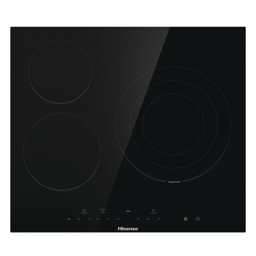 Hisense E6332BSCE hob Black Built-in