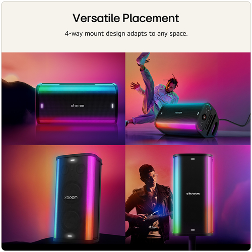 LG STAGE501.AGBRLBK portable/party speaker Black – image 7