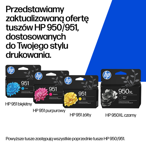 Oryginalny tusz wkład HP 951 Magneta (CN051AEA)