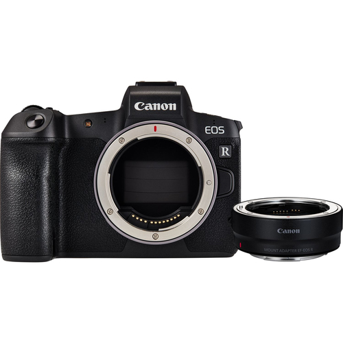 Canon EOS R + EF to RF adapter